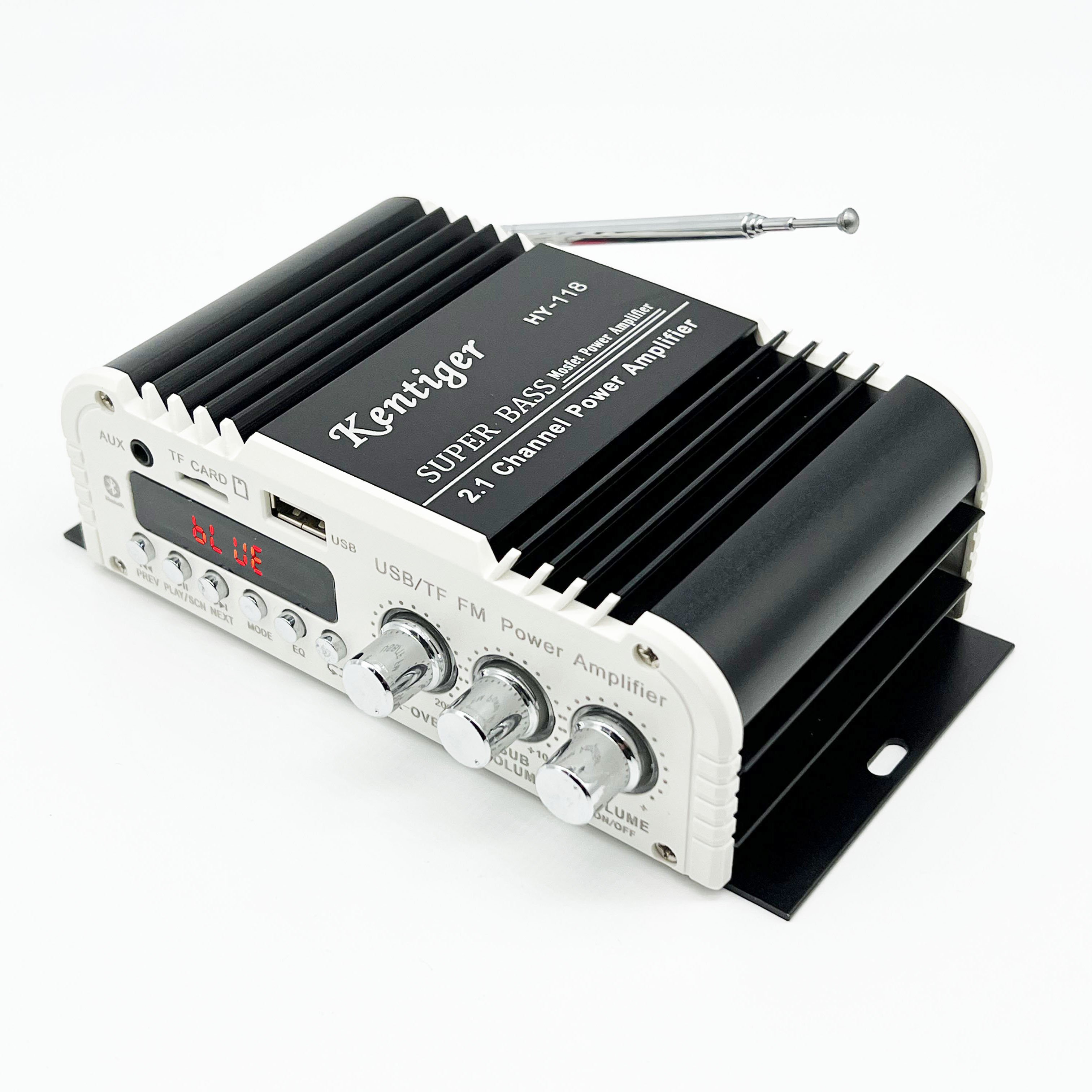 HY-118 BLACK Digital Designs Mini Car Power Amplifier With MP3 Player